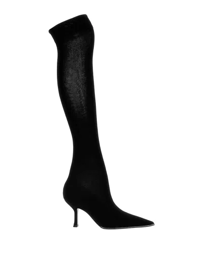 RENÉ CAOVILLA KNITTED BOOTS