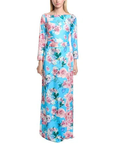 RENE RUIZ OFF-THE-SHOULDER GOWN