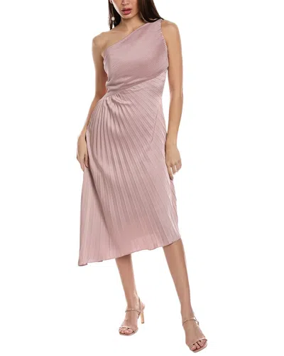 RENE RUIZ ONE-SHOULDER COCKTAIL DRESS