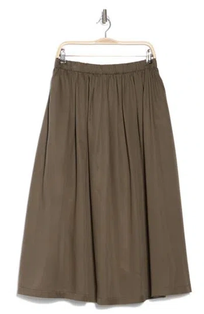 RENEE C RENEE C FLARED MIDI SKIRT