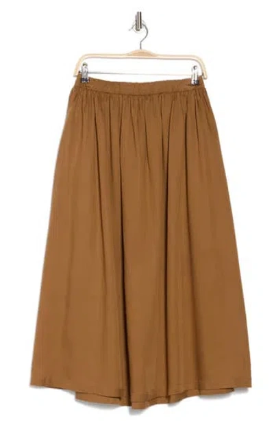 RENEE C RENEE C FLARED MIDI SKIRT