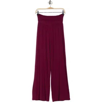 RENEE C RENEE C FOLOVER WAIST JERSEY PANTS