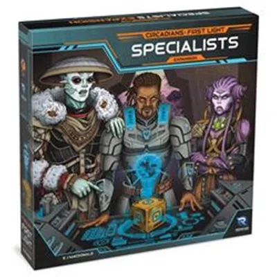 RENEGADE GAME STUDIOS CIRCADIANS FIRST LIGHT SPECIALISTS EXPANSION BOARD GAME