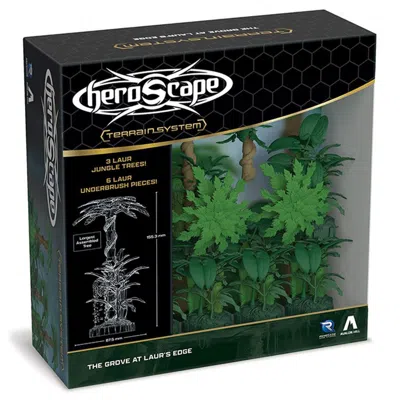 RENEGADE GAME STUDIOS HEROSCAPE THE GROVE AT LAURS EDGE TERRAIN EXPANSION BOARD GAMES