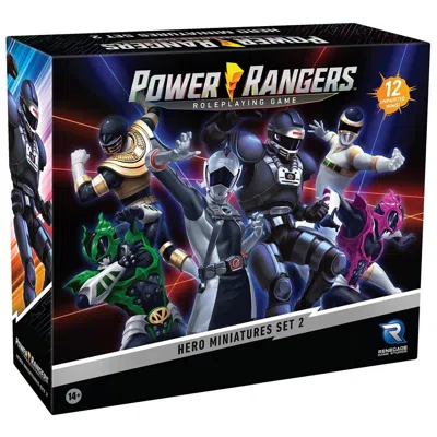 RENEGADE GAME STUDIOS POWER RANGERS ROLEPLAYING GAME HERO MINIATURES SET 2 BOARD GAME
