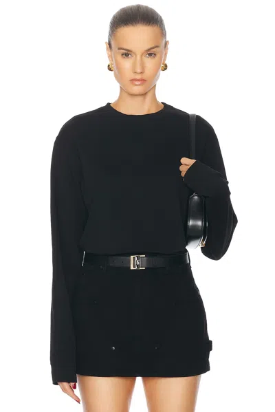 RENGGLI LONG SLEEVE CREWNECK TOP