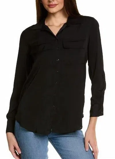 RENUAR BIG SHIRT IN BLACK