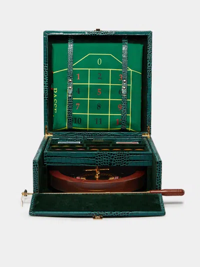 RENZO ROMAGNOLI LEATHER ROULETTE TRUNK