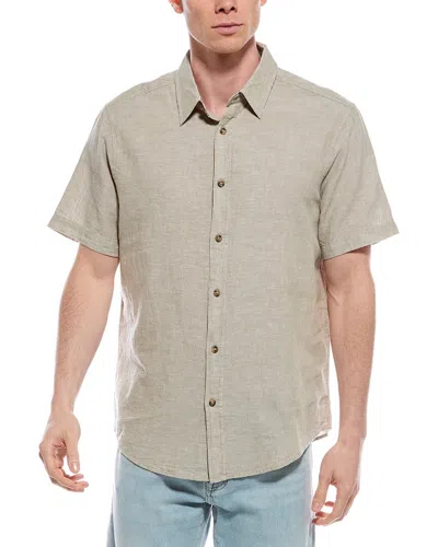 REPORT COLLECTION LINEN-BLEND SPORT SHIRT