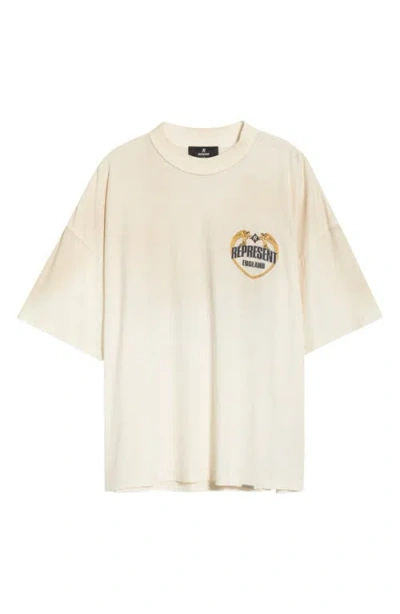 REPRESENT REPRESENT ANGEL BORDER GRAPHIC T-SHIRT