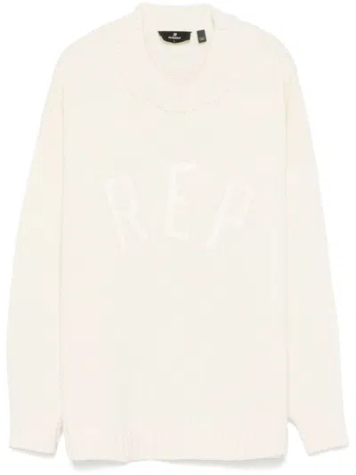 REPRESENT LOGO-LETTERING SWEATER