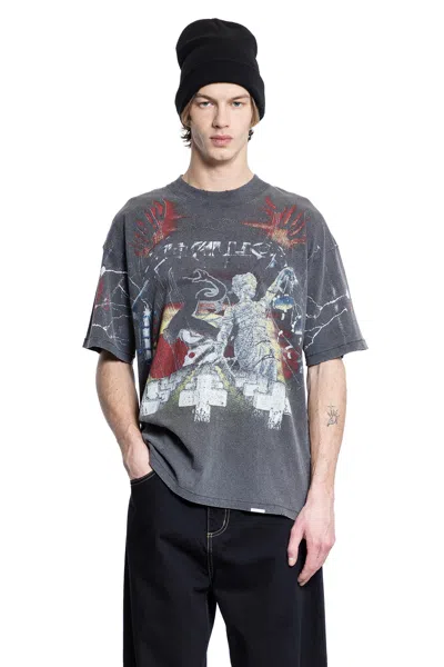 REPRESENT MAGLIETTE E CANOTTE NERE DA UOMO