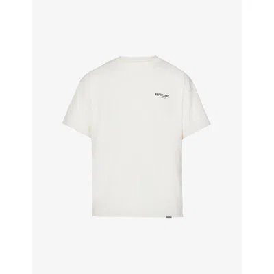 REPRESENT MENS FLAT WHITE REP OWNERS CLUB TEE