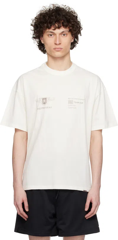 REPRESENT OFF-WHITE 'TEAM REP' T-SHIRT