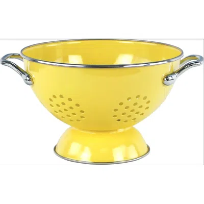 RESTON LLOYD 08201 CALYPSO BASICS 1.5QT COLANDER LEMON