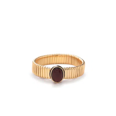 RETRO CHIC WOMEN'S GOLD / RED GLADIATOR LEGACY BRACELET