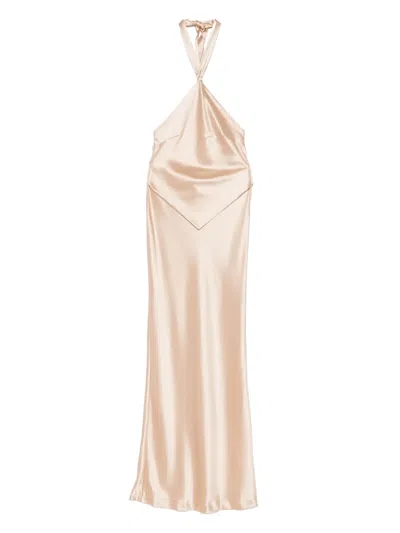 RETROFÉTE SATIN MAXI DRESS
