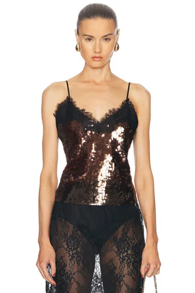 RETROFÉTE DANNA SEQUIN TOP