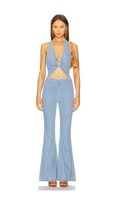 RETROFÉTE KAIRI DENIM JUMPSUIT