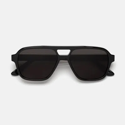 RETROSUPERFUTURE RETROSUPERFUTURE MANEVAL BLACK BLACK SUNGLASSES