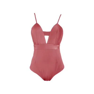 RÊVE DE RIVE WOMEN'S MICAELA MOROCCO RED ONE PIECE