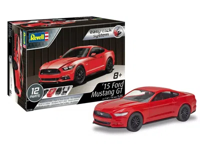 REVELL LEVEL 2 EASY-CLICK MODEL KIT 2015 FORD MUSTANG GT 1/25 SCALE MODEL BY REVELL