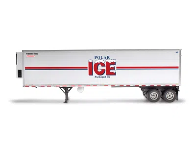 REVELL LEVEL 4 MODEL KIT FRUEHAUF 40' REFRIGERATED TRAILER "POLAR ICE" 1/32 SCALE MODEL BY REVELL