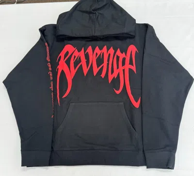 REVENGE REVENGE X XXX TENTACION KILL OUTLINE LOGO BLACK HOODIE SIZES S-XXL BRAND