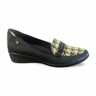 REVERE WOMEN'S MONTMARTE SHOES IN HOUNDSTOOTH
