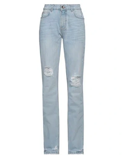 REVISE REVISE CONCEPT WOMAN JEANS BLUE SIZE 30 COTTON