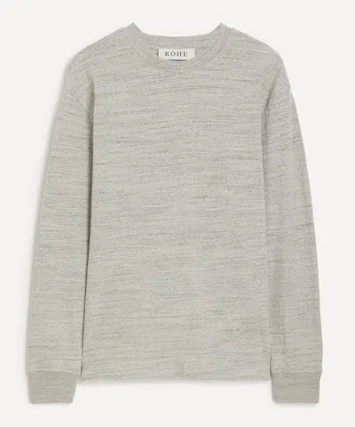 R�HE R�HE MENS JAPANESE MOULINE JERSEY T-SHIRT