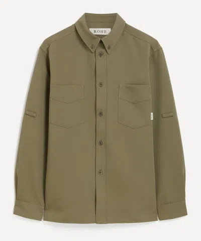 R�HE R�HE MENS RELAXED UTILITY OVERSHIRT
