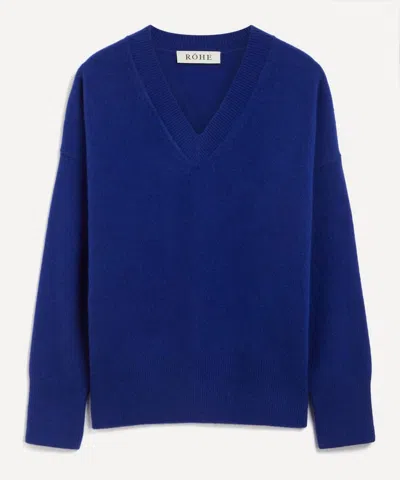 R�HE R�HE WOMEN'S COMPACT V-NECK JUMPER