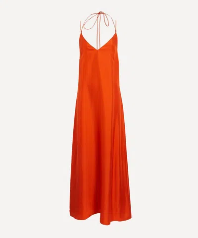 R�HE R�HE WOMEN'S SILK SLIP DRESS