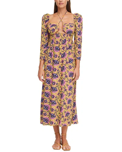 RHODE RHODE PHOENIX MIDI DRESS