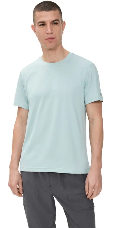 RHONE BACKSPIN TEE BLUE WATER