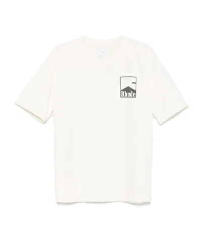 RHUDE RHUDE LOGO GRAPHIC T-SHIRT