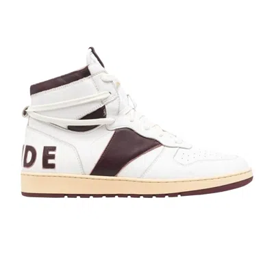 RHUDE RHUDE RHECESS HIGH 'WHITE MAROON'
