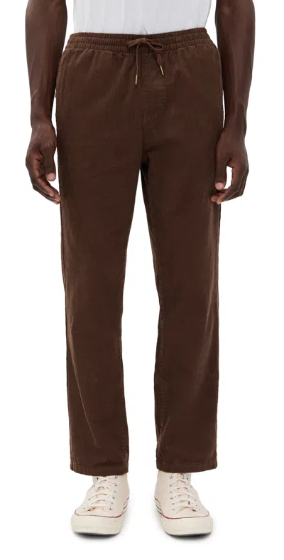 RHYTHM CORDUROY JAM PANTS BROWN