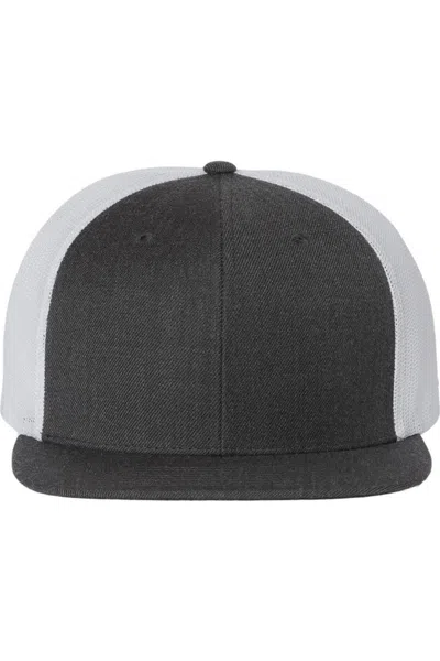 RICHARDSON WOOL BLEND FLAT BILL TRUCKER CAP