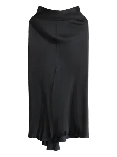 RICK OWENS ASYMMETRIC SKIRT