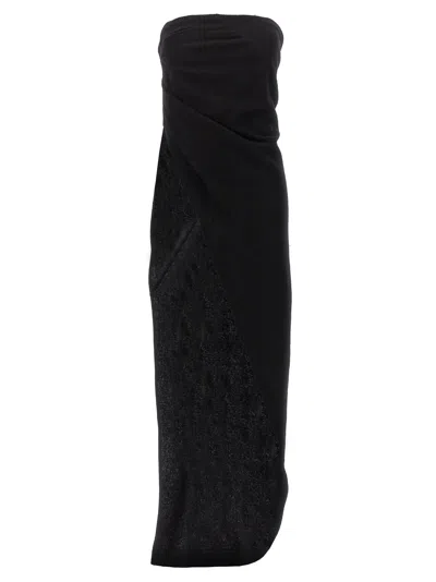 RICK OWENS ASYMMETRICAL LONG TOP