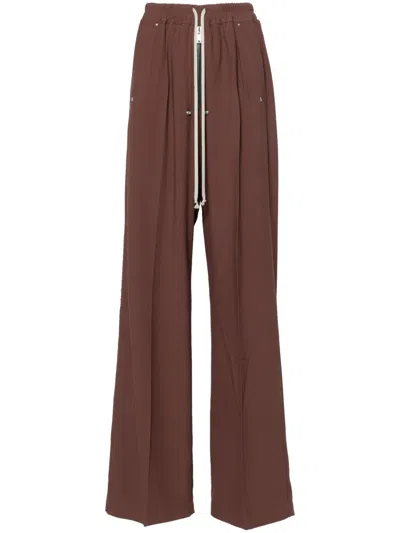 RICK OWENS BELA WIDE-LEG TROUSERS
