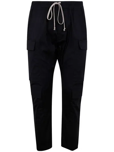 RICK OWENS MASTODON TROUSERS - MEN'S - SPANDEX/ELASTANE/BUFFALO HORN/COTTON