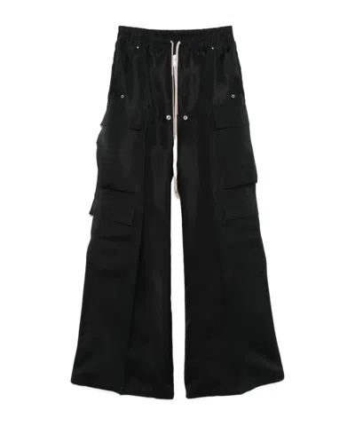 RICK OWENS RICK OWENS CARGOBELAS DRAWSTRING TROUSERS