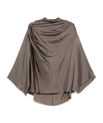 RICK OWENS CLAUDETTE BLOUSE