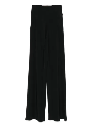 RICK OWENS COTTON-BLEND TROUSERS