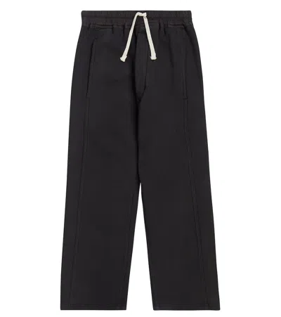 RICK OWENS COTTON JERSEY SWEATPANTS