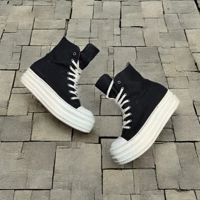 RICK OWENS DOUBLE BUMPER RAMONES SHOES