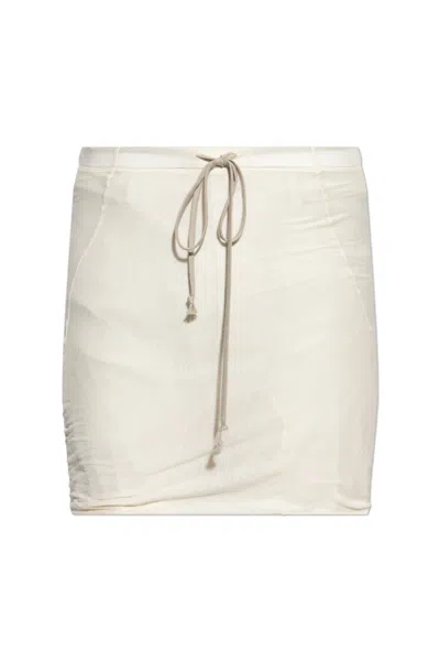 RICK OWENS RICK OWENS ELASTICATED WAISTBAND DRAWSTRING SHORTS BUDS